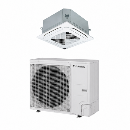 Daikin SkyAir - 18K BTU - Ceiling Cassette Cooling-Only Light-Commercial - 18.5 SEER2 with Install