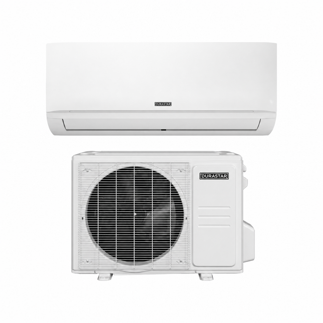 Durastar - 24K BTU - Single-Zone Wall Mount Mini-Split Heat Pump - 23.5 SEER2 with Install