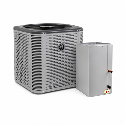 GE Appliances NS16 - 2 Ton - 15.5 SEER2 AC with NAM24P1TA5S Fan Coil - Condenser and Coil - with install