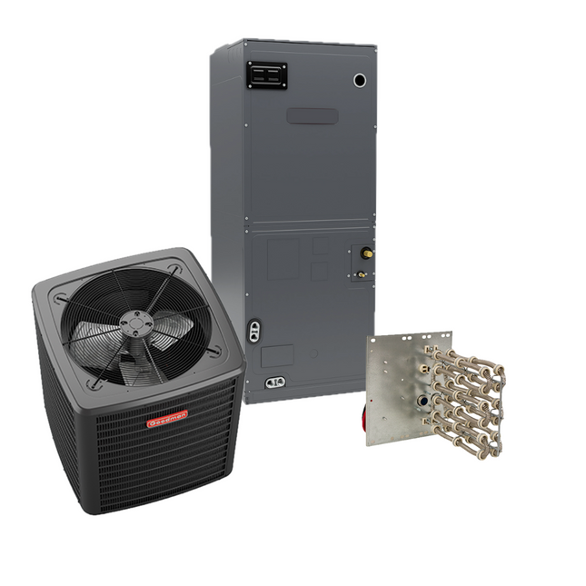 Goodman GLZS5 - 5 Ton - 15 SEER2 Heat Pump with AMST Air Handler - Single-Stage - Heat Pump System - with install