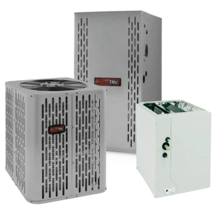 RunTru - 15 SEER2 - 2 Ton - Single-Stage Gas System with Variable Speed 90% Furnace With Install