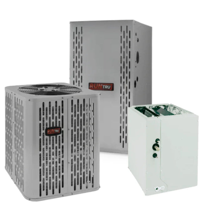 RunTru - 1.5-Ton - 14.3 SEER2 - Single-Stage Gas System with Variable Speed 90% Furnace
