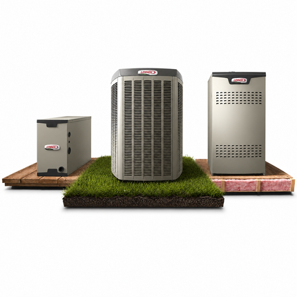 Lennox Elite EL22KCV - 2 Ton - 20.5 SEER2 AC with SL280 - Two-Stage/Variable - 80% AFUE Furnace - Horizontal Coil - Gas System - with install