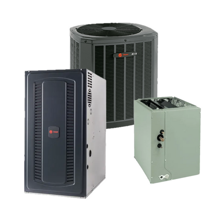 Trane - 15 SEER2 - 4-Ton - Single-Stage Gas System with Variable Speed 96% Furnace With Install