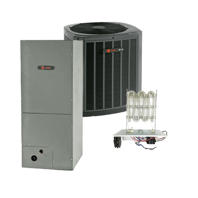 Trane - 3-Ton - 14.3 SEER2 - Single-Stage - Heat Pump System with Variable Speed Air Handler