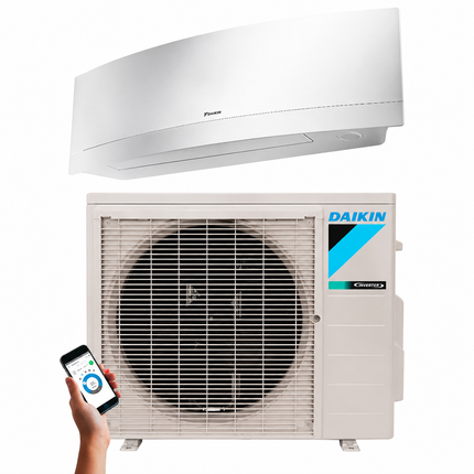 Daikin EMURA - 9K BTU - Single-Zone Wall Mount Heat Pump (Designer White) - 18.0 SEER2 with Install