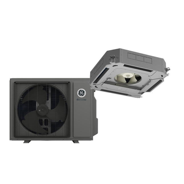 GE Appliances Altitude 230V - 36K BTU Single-Zone Ceiling Cassette Heat Pump - 18 SEER2 with Install